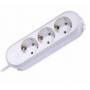 Bachmann - Tischsteckdose, 3xDosen(CEE7)->Stecker(CEE7), Smart, 3m, weiss,