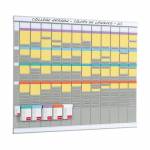 Kensington - Nobo T-card 规划-年度规划-13 列-32 个隔间 (2990700)