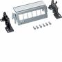 Hager - Netzwerk-Patchpanel Keystone CAT 6a,Cat.7 Rohkabel,Cat.7a Rohkabel (FZ06MK)