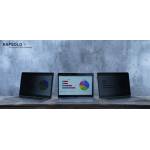 Kapsolo - 2-wege Blickschutzfilter / Blickschutzfolie selbstklebend f�r 35,56cm (14.0) Wide 16:9 (KAP10477) [DE-Version, German Keyboard]