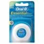Braun - Oral-B Zahnseide Essentialfloss, 50 m, Minzgeschmack entfernt Plaque dort, wo die Zahnbrste nicht hin kommt - 1 Stck
