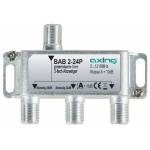Axing - BAB 2-24P Kabelsplitter Grau (BAB 2-24P)