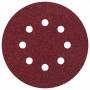 Wolfcraft - 2070100 Exzenterschleifpapier mit Klett, gelocht Krnung num 80 () 125 mm 25 St.