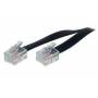Shiverpeaks - S-Conn 3m RJ12 3m Negro, Transparente cable telefnico