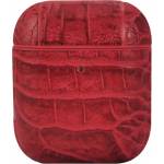Terratec Airbox Crocodile Pattern Red - TERRATEC AirPods Case AirBox Crocodile Pattern Red
