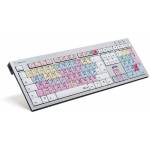 Logickeyboard - Logickeyboard Avid Pro Tools Tastatur USB QWERTZ Deutsch Schwarz - Silber (LKB-PT-AJPU-DE) [DE-Version, German Keyboard]