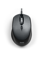 Port Mouse Office Pro Silent Wired - Black 1