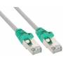 Inline -  Crossover Patchkabel, SF/UTP, Cat.5e, grau, 3m (73503)