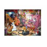 Ravensburger Verlag Gmbh - Ravensburger The Aristocats Jeu de puzzle 1000 pice(s) Dessins anims