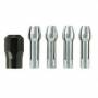 Dremel - 4485 - Klemmbuchsenset - 5 Stcke - 3.2 mm, 1.6 mm, 2.4 mm, 0.8 mm - fr Dremel 3000, 4000, 7700, 8100, 8200