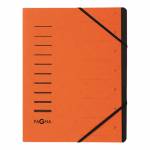  "Pagna Ordnungsmappe 7tlg. Oe-PAGNA Ordnungsmappe 7 Fcher 1-7 orange-Pagna-Hardware/Electronic"