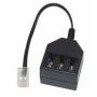 S / Conn Maximum Connectivity - S-Impuls 71018-2 - 0,2 m - RJ11 - 3 x TAE NFN - Schwarz - Mnnlich/Weiblich - Fl