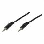 Logilink - LogiLink 3.5mm - 3.5mm, 1m 1m 3.5mm 3.5mm Black audio cable