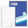 Avery Zweckform - Avery 904 A5 50hojas Azul, Color blanco cuaderno y block