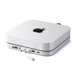 Satechi - ST-ABHFS Type-C Aluminium Stand & Hub - Dockingstation - USB-C - fr Apple Mac mini (Ende 2018, Ende 2020) (ST-ABHFS)