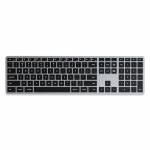 Satechi - Satechi SLIM X3 Tastatur Bluetooth QWERTZ Deutsch Schwarz - Grau (ST-BTSX3M-DE) [DE-Version, German Keyboard]