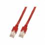 Efb-elektronik - RJ45 Patchk. S/UTP,Cat.5e,TM11,D�tw.CU 5502 PVC,3m,rot