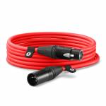 Rode Microphones - Premium XLR-Kabel XLR6M-R red