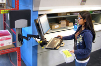 Ergotron 200 Series Combo Arm - Befestigungskit (griff, Wand 4