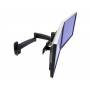 Ergotron - Serie 200 Wandmontage fr Dual Schirmlsung, Monitorhalterung