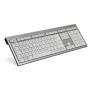 Logickeyboard - Logickeyboard SKB-AJPU-DE - verkabelt - USB - Aluminium - Wei - Windows 2000 - Windows 2000 Professional - Windows 7 Ente [DE-Version, German Keyboard]