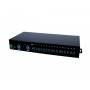 Exsys - EXSYS GmbH USB 3.2 Gen1 Metall HUB mit 16 Ports (Din-Rail), 15KV ESD �berspannungsschutz (EX-1116HMVS)