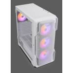 Nanoxia - Geh MIDI DS-9 ARGB Airflow white - USB-C - TG-Mesh