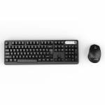 Inca - Tastatur IWS-549U Wireless Set, Bro Design, Akku, SW retail [DE-Version, German Keyboard]