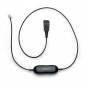 Gn Jabra - Jabra GN1216 - Headset-Kabel - RJ-9 (M) - Quick Disconnect (M) - fr Avaya one-X Deskphone Edition 96XX, Jabra GN 2000, GN2