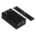 Exsys - EX-1180HMS - Hub - 4 x SuperSpeed USB3.0 - Desktop, an DIN-Schiene montierbar (EX-1180HMS)