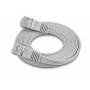 Slim Wirewin - Triotronik PKW-STP-SLIM-KAT6 0.1 WS - RJ-45 - RJ-45 - Mnnlich/mnnlich - 10/100/1000Base-T(X) - Cat6 - U/FTP (STP) (P
