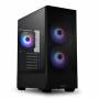 Lian Li - LANCOOL 205 Mesh C - Midi Tower - PC - Schwarz - ATX - micro ATX - Mini-ITX - Netz - Gehrtetes Glas - 16 cm (LANCOOL 205 M