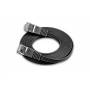 Wirewin - Wirewin PKW-STP-SLIM-KAT6 0.5 SW - RJ-45 - RJ-45 - Mnnlich/mnnlich - 10/100/1000Base-T(X) - Cat6 - U/FTP (STP) (PKW-
