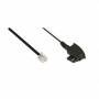 Inline -  TAE-F Kabel, fr Telekom/Siemens-Gerte, TAE-F St an RJ11 St, 10m (18917)