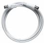 Axing - BAK 375-90 - HF-Kabel - IEC-Anschluss weiblich zu IEC-Anschluss weiblich