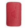Nokia - CP-342 - Tasche fr Mobiltelefon - Leder - Rot - fr Nokia 12XX, 16XX, 3610, 5000, 53XX, 5500, 63XX, 6600, 7070, 7210,