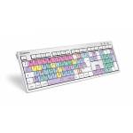 Logickeyboard - Logickeyboard LKB-FCPX10-CWMU-FR USB AZERTY Franzsisch Mehrfarben Tastatur (LKB-FCPX10-CWMU-FR) [FR-Version, French Keyboa