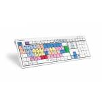 Logickeyboard - Logickeyboard LKB-MCOM4-CWMU-DE. Tastatur Formfaktor: Standard. Tastatur-Stil: Gerade. bertragungstechnik: Verkabelt, Ger& [DE-Version, German Keyboard]