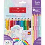 Faber-castell - FABER-CASTELL Buntstift Colour Grip Einhorn 18+6