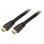 Shiverpeaks - shiverpeaks BASIC-S HDMI Flachkabel, A-Stecker - A-Stecker 3.0 m, vergoldete Kontakte, fr Full-HD Qualitt (4096 x (B