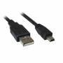 Sharkoon - USB 2.0 Kabel, USB-A Stecker > Mini-USB Stecker