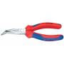 Knipex - 25 25 160 Elektronik- u. Feinmechanik Flachrundzange 40 gebogen 160 mm
