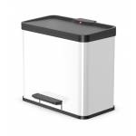 Hailo - Hailo KO DUO PLUS L 26 L Rectangular Stainless steel Black,White