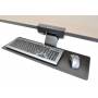 Ergotron - Neo-Flex Underdesk Keyboard Arm - Tastatur-/Mausablage mit Sttzarmhalterung - Schwarz (97-582-009) [DE-Version, German Keyboard]
