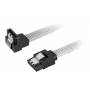 Sharkoon - Sata III Kabel 90 sleeve