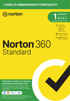 Norton - Nortonlifelock Norton 360 Standard Antivirus Security 1 License(s) 1 Year(s)