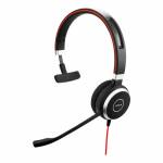 Jabra - Jabra Evolve 40 MS Mono USB (�berkopfb�gel), USB Anschluss mit Mute-Taste und Lautst�rke-Regler am Kabel, Busylig