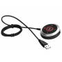 Jabra - Jabra 14208-03 Wired Press buttons Black remote control