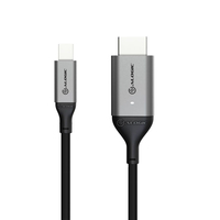 Alogic Displayportkabel Mini 1.4 St. -> Hdmi 2.0 St. 2m 1