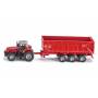 Sieper Gmbh - SIKU 1844 Massey Ferguson Traktor mit An